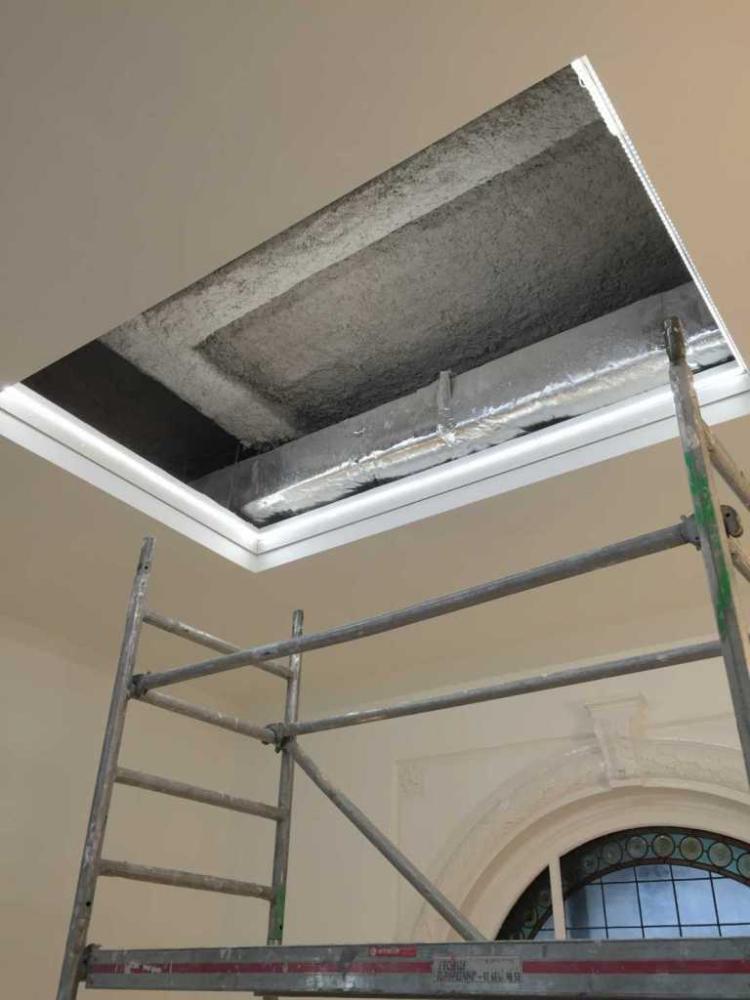 Création de plafond translucide