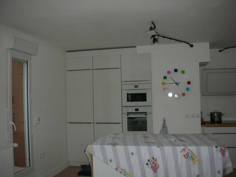 Pose de toile tendu cuisine