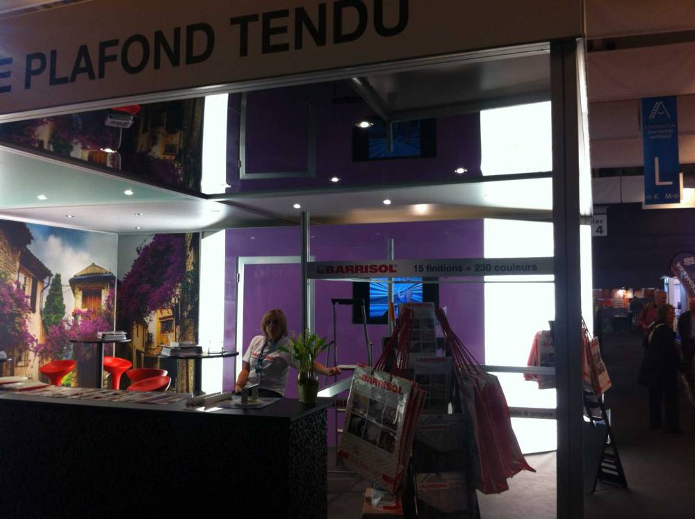 Foire de Paris plafond tendu