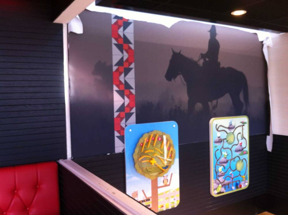 Toile tendu cheval