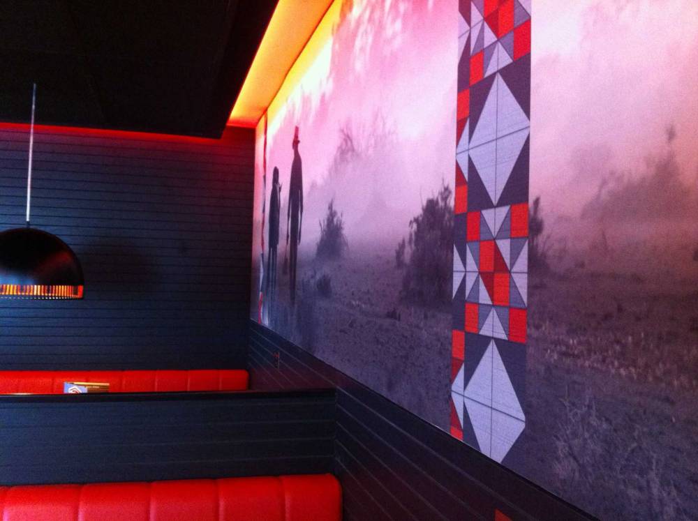 Toile tendu mural